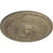 Ekena Millwork Classic Ceiling Medallion (For Canopies up to 5 1/2"), 21 7/8"OD x 2 3/8"P, Gobi Desert Crackle CM22CLGDC - alternate 3